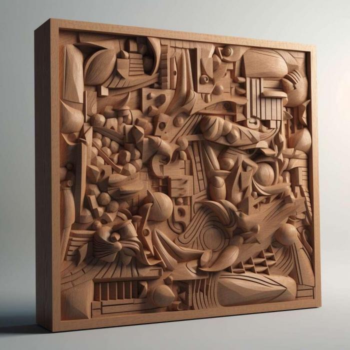 نموذج ثلاثي الأبعاد لآلة CNC 3D Art 